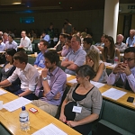 A few of Prof. Bolam's past DPhil students in the audience